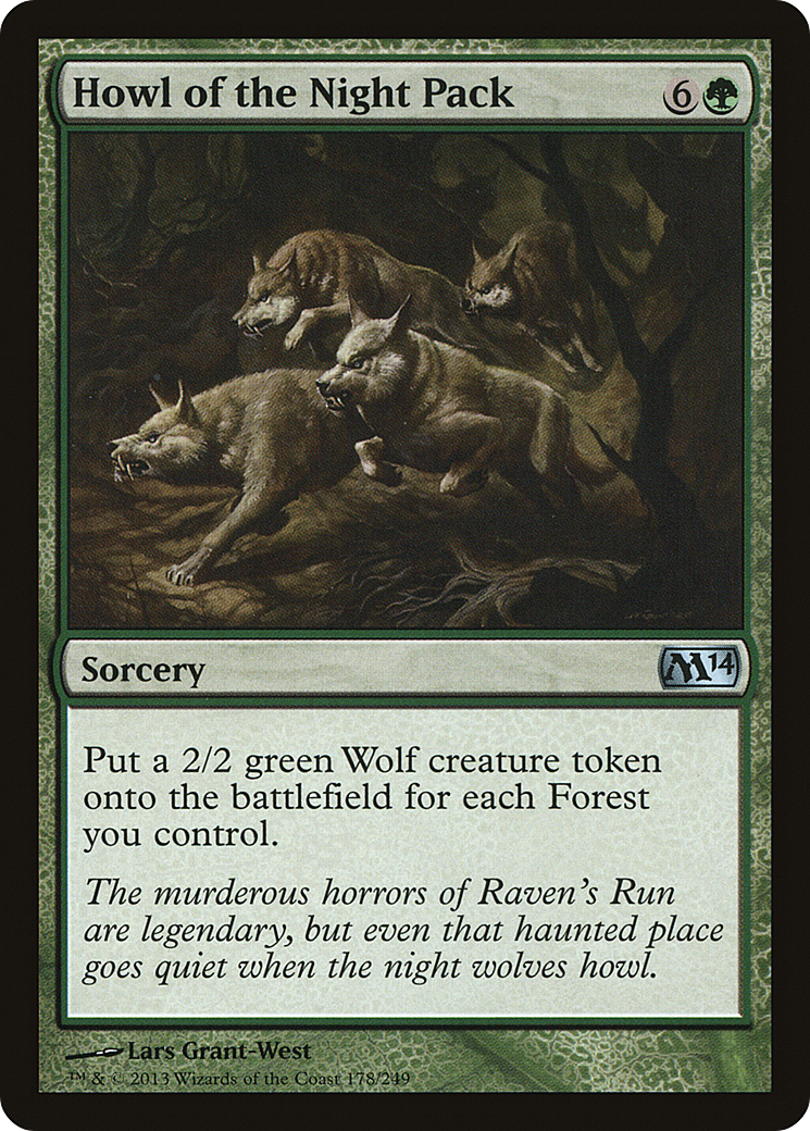 Howl of the Night Pack (M14-178) (Foil)