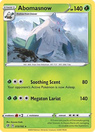 Abomasnow (RCL-013) (Reverse Holofoil)