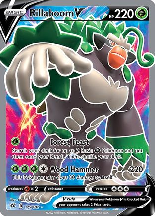 Rillaboom V (Full Art) (RCL-175) (Holofoil)