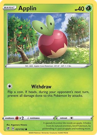 Applin (21) (RCL-021) (Reverse Holofoil)