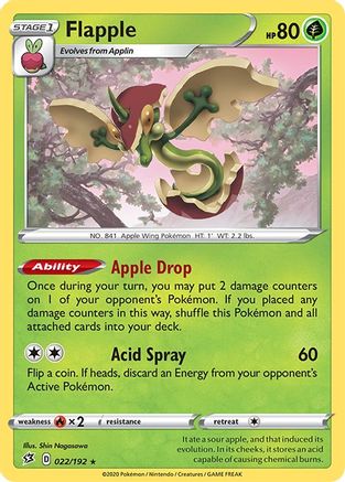 Flapple (RCL-022) (Reverse Holofoil)