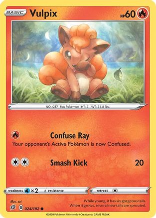 Vulpix (RCL-024) (Reverse Holofoil)