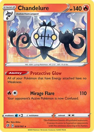 Chandelure (RCL-033) (Reverse Holofoil)