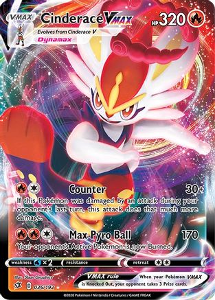 Cinderace VMAX (RCL-036) (Holofoil)