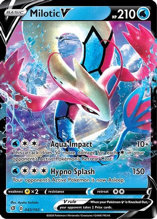Milotic V (RCL-043) (Holofoil)