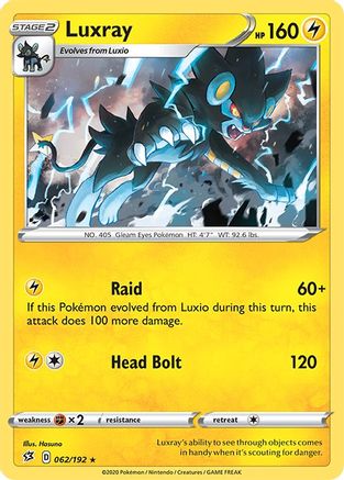 Luxray (RCL-062) (Reverse Holofoil)