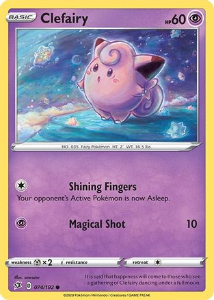 Clefairy (RCL-074) (Reverse Holofoil)