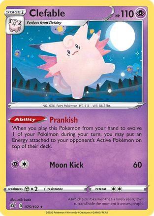 Clefable (RCL-075) (Reverse Holofoil)