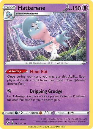 Hatterene (RCL-085) (Reverse Holofoil)