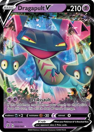 Dragapult V (RCL-092) (Holofoil)