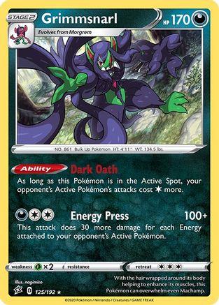 Grimmsnarl (RCL-125) (Reverse Holofoil)