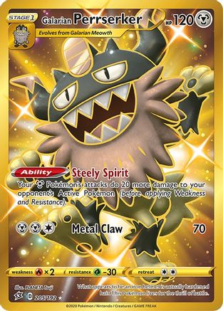 Galarian Perrserker (Secret) (RCL-205) (Holofoil)