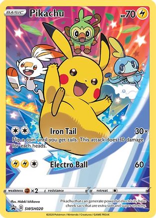 Pikachu (SSP-SWSH020) (Holofoil)