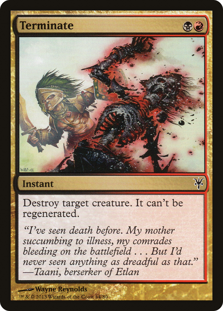 Terminate (DDK-064)