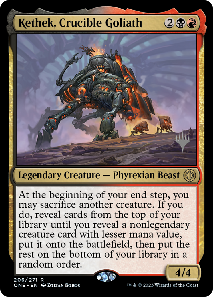Kethek, Crucible Goliath (PPONE-206P) (Foil)