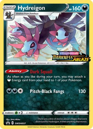 Hydreigon (SSP-SWSH037) (Holofoil)