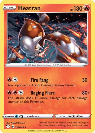 Heatran (DAA-025) (Holofoil)
