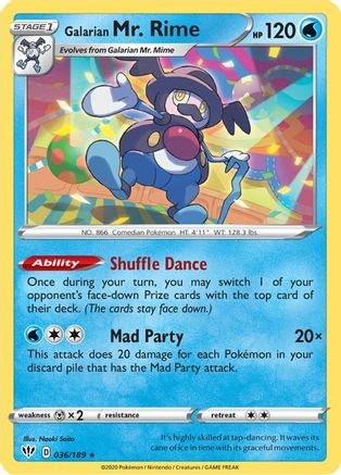 Galarian Mr. Rime (DAA-036)