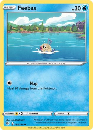 Feebas (DAA-038) (Reverse Holofoil)