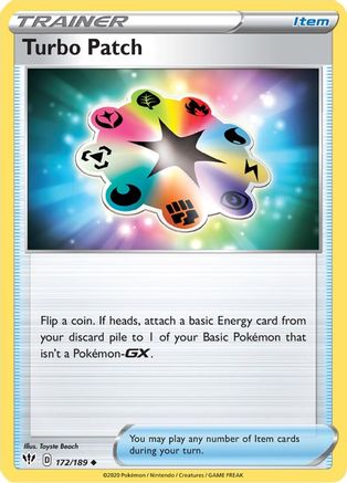 Turbo Patch (DAA-172) (Reverse Holofoil)