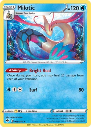 Milotic (DAA-039) (Reverse Holofoil)