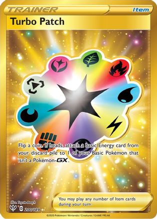 Turbo Patch (Secret) (DAA-200) (Holofoil)