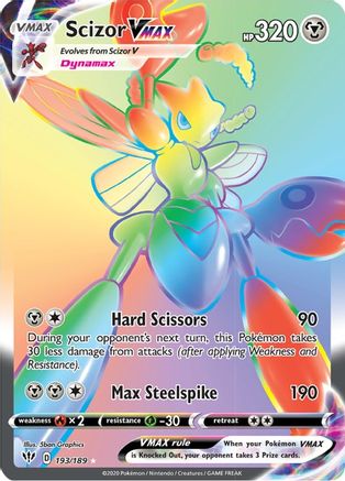 Scizor VMAX (Secret) (DAA-193) (Holofoil)