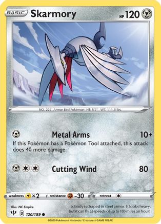 Skarmory (DAA-120) (Reverse Holofoil)
