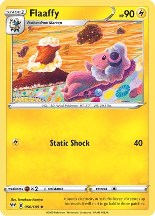 Flaaffy (DAA-056) (Reverse Holofoil)