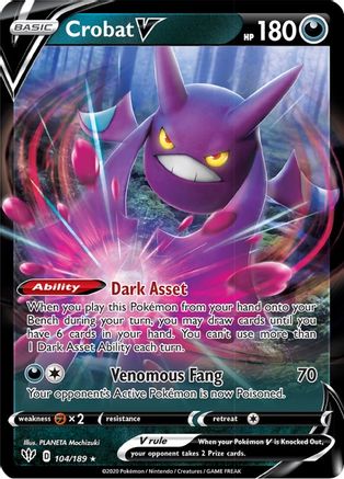 Crobat V (DAA-104) (Holofoil)