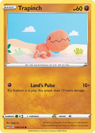 Trapinch (DAA-089) (Reverse Holofoil)