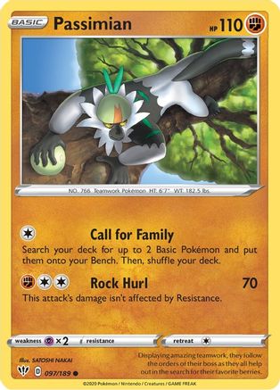 Passimian (DAA-097) (Reverse Holofoil)