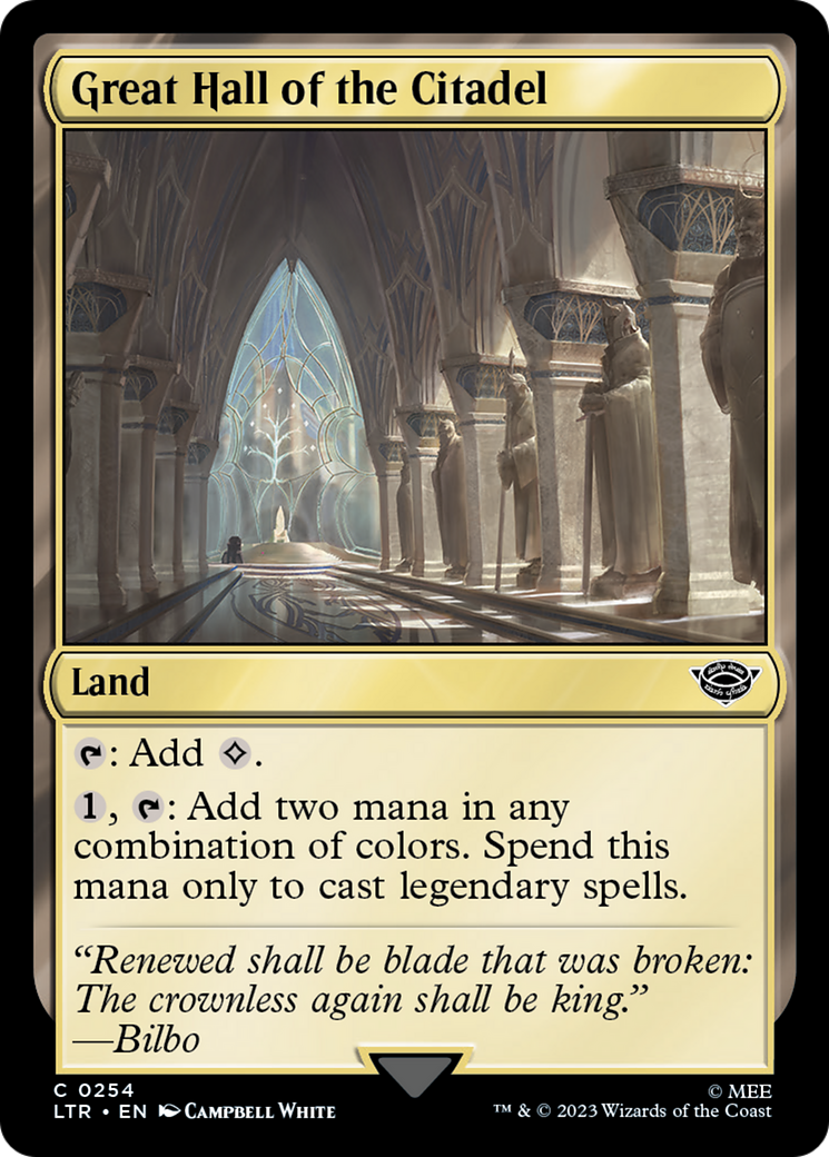 Great Hall of the Citadel (LTR-254) (Foil)