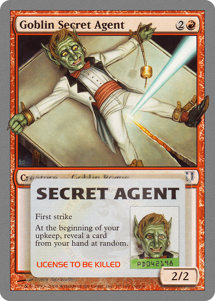 Goblin Secret Agent (UNH-079) (Foil)