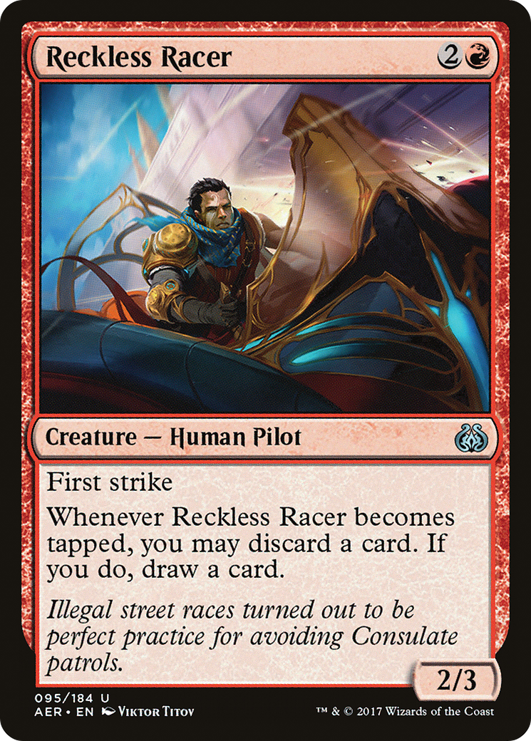 Reckless Racer (AER-095) (Foil)