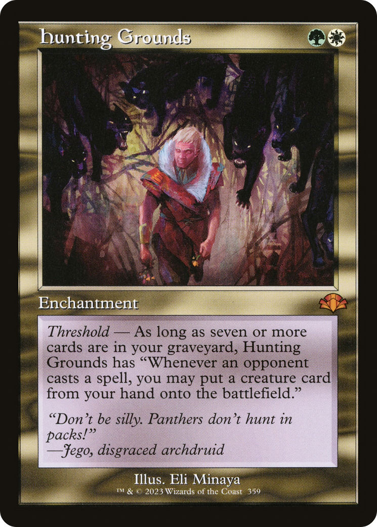 Hunting Grounds (DMR-359) (Foil)
