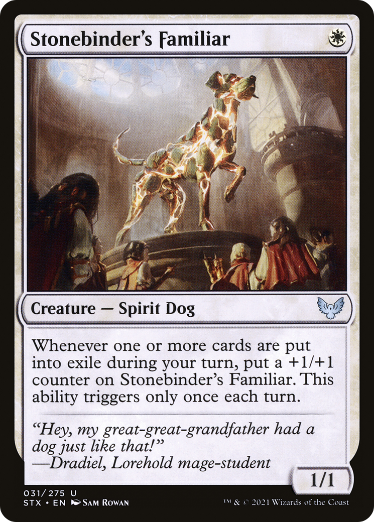 Stonebinder's Familiar (STX-031) (Foil)
