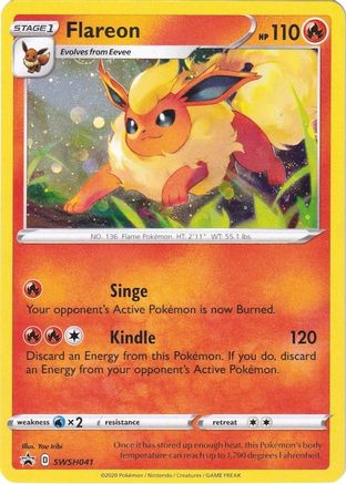 Flareon (SSP-SWSH041) (Holofoil)