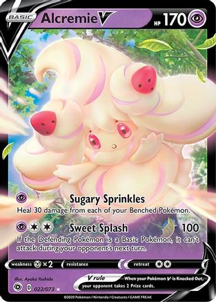 Alcremie V (CPA-022) (Holofoil)