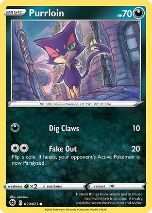 Purrloin (CPA-039) (Reverse Holofoil)