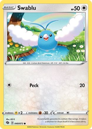 Swablu (CPA-048) (Reverse Holofoil)