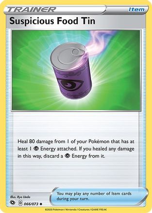 Suspicious Food Tin (CPA-066) (Reverse Holofoil)
