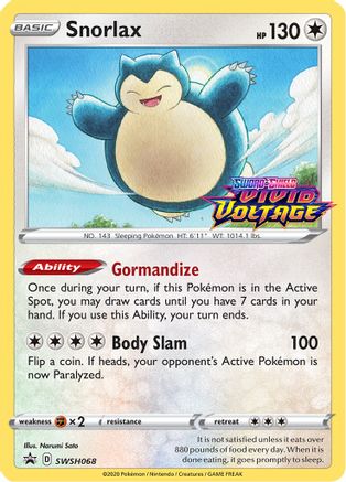 Snorlax (SSP-SWSH068) (Holofoil)