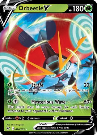 Orbeetle V (VIV-020) (Holofoil)