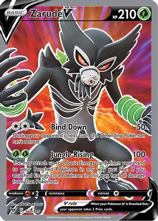 Zarude V (Full Art) (VIV-167) (Holofoil)