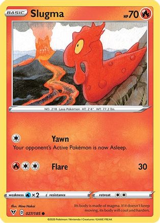 Slugma (VIV-027) (Reverse Holofoil)