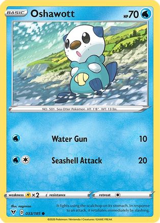 Oshawott (VIV-033) (Reverse Holofoil)