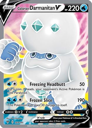 Galarian Darmanitan V (Full Art) (VIV-169) (Holofoil)