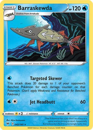 Barraskewda (VIV-042) (Reverse Holofoil)