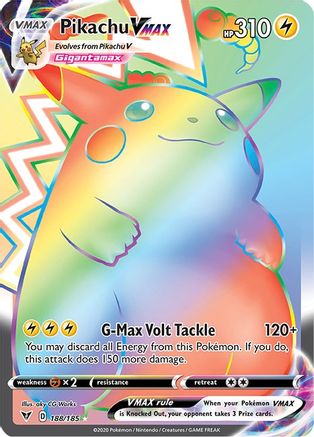 Pikachu VMAX (Secret) (VIV-188) (Holofoil)